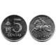 (87) Lituania. 1991. 5 Centai (SC)