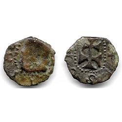 Felipe III. Sin Fecha. Dinero (BC/RC) Ceca de Solsona