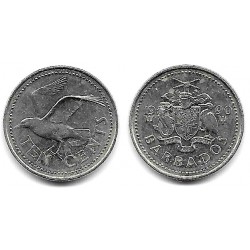 (12) Barbados. 1990. 10 Cents (MBC)