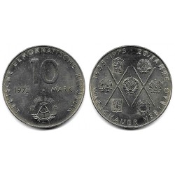 (58) Alemania Democrática. 1975(A). 10 Mark (EBC)