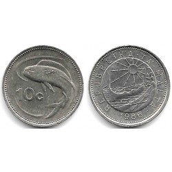 (76) Malta. 1986. 10 Cents (EBC)