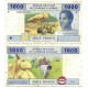 (507Fb) Estados África Central. 2002. 1000 Francs (BC) Manchas