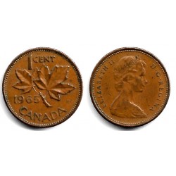 (59.1) Canadá. 1965. 1 Cent (MBC-)
