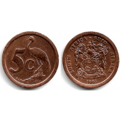 (134) Sudáfrica. 1993. 2 Cents (MBC)
