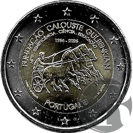 Portugal. 2026. 2 Euro (SC) Calouste