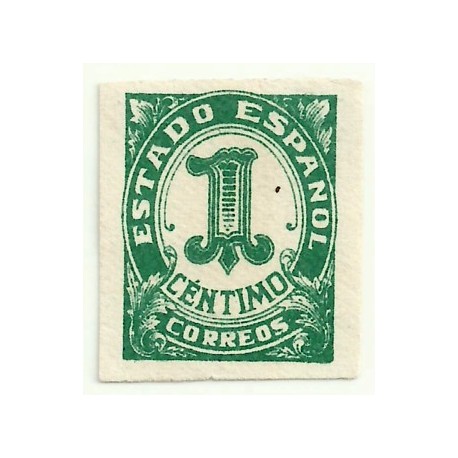 (914)  1940. 1 Céntimo. Cifras (Usado)