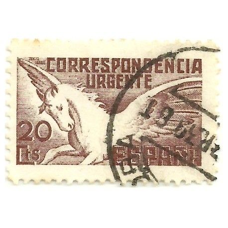 (861)  1938. 20 Céntimos. Pegaso (Usado)