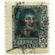 (845)  1938. 50 Céntimos. Fernando el Católico. Correo Aéreo (Usado)