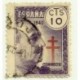 (936)  1940. 10 Céntimos. Pro Tuberculosos (Usado)