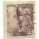 (923)  1940-45. 25 Céntimos. General Franco (Usado)