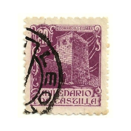 (977)  1944. 20 Céntimos. Milenario de Castilla. Castillo (Usado)