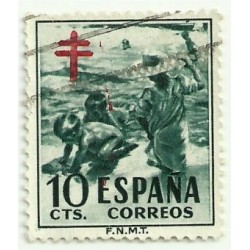 (1104)  1951. 10 Céntimos