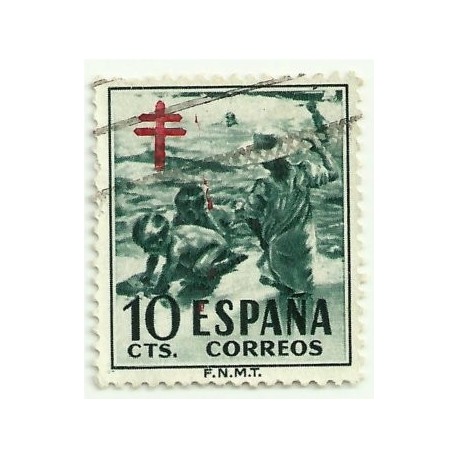 (1104)  1951. 10 Céntimos