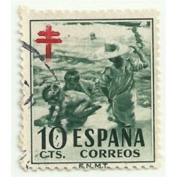 (1104)  1951. 10 Céntimos