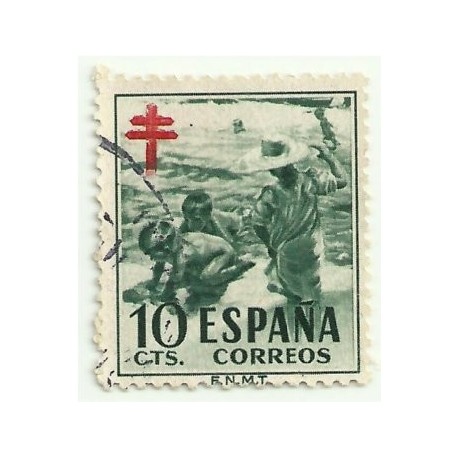(1104)  1951. 10 Céntimos