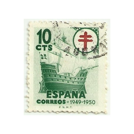 (1067)  1949. 10 Céntimos