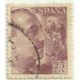 (1048)  1949-53. 25 Céntimos. General Franco (Usado)