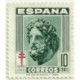 (1041)  1948. 10 Céntimos. Pro Tuberculosos (Nuevo, sin goma)