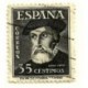 (1035)  1948. 35 Céntimos. Personajes. Hernán Cortés (Usado)