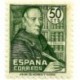 (1011)  1947. 50 Céntimos. Padre Benito J. Feijoo (Nuevo)