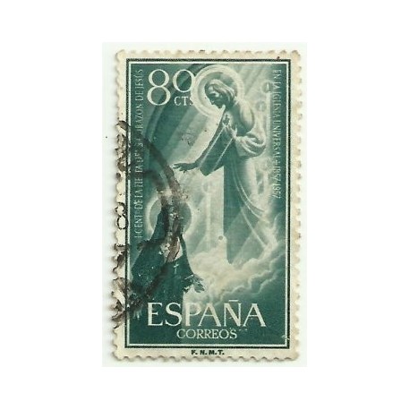 (1208)  1957. 80 Céntimos