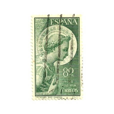 (1195)  1956. 80 Céntimos