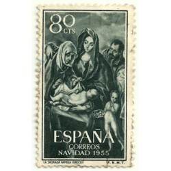 (1184)  1955. 80 Céntimos