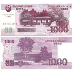 Corea del Norte. 2012. 1000 Won (SC)