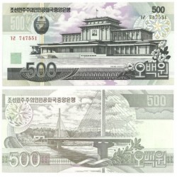 (44a) Corea del Norte. 2007. 500 Won (SC)