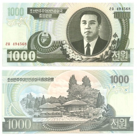 (45b) Corea del Norte. 2006. 1000 Won (SC)