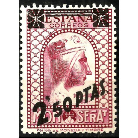 (791) 1938. 2,50 Pesetas sobre 25 Céntimos