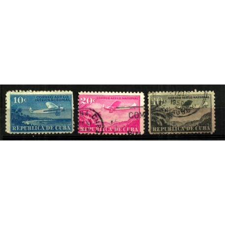 Cuba. Lote Correo Aéreo