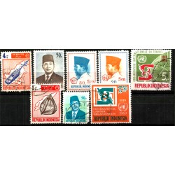 Indonesia. Lote variado