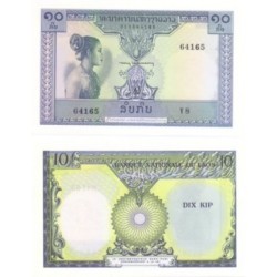 (10b) Laos. 10 Kip (SC)