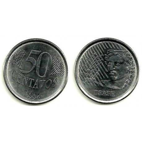 (635) Brasil. 1994. 50 Centavos (SC)
