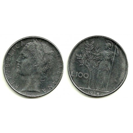 (96.1) Italia. 1979R. 100 Lira (EBC)