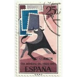 (1667)  1965. 25 Céntimos