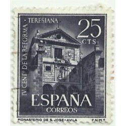 (1428)  1962. 25 Céntimos