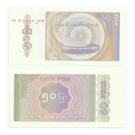 (68) Myanmar. 1994. 50 Pyas (SC)