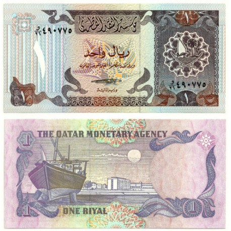 (13a) Qatar. 1985. 1 Riyal (SC)