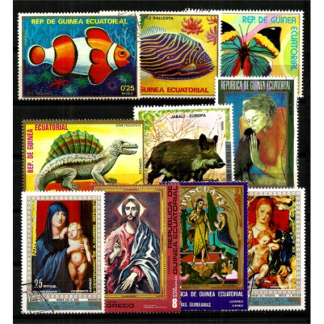 Guinea Ecuatorial. Lote variado