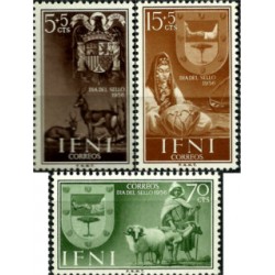 Sidi Ifni. 1956. Serie Completa. Dia del Sello