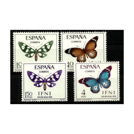 Sidi Ifni. 1966. Serie Completa. Dia del Sello