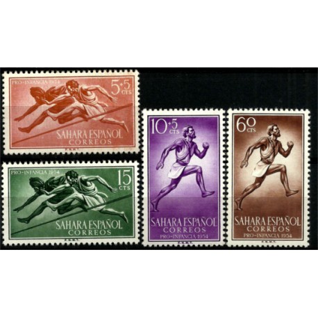 Sahara Español. 1954. Serie Completa. Pro Infancia