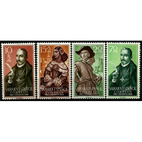 Sahara Español. 1959. Serie Completa. Pro Infancia