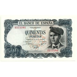 [1971] Billete de 500 Pesetas (SC) Sin Serie