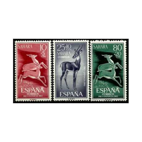 Sahara Español. 1961. Serie Completa. Pro Infancia