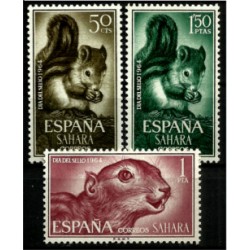 Sahara Español. 1964. Serie Completa. Dia del Sello