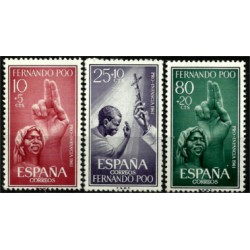 Fernando Poo. 1961. Serie Completa. Pro Infancia