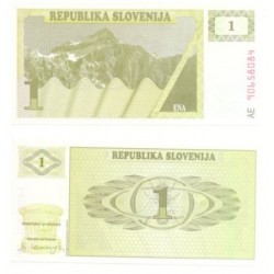 (1) Eslovenia. 1990. 1 Tolar (SC)